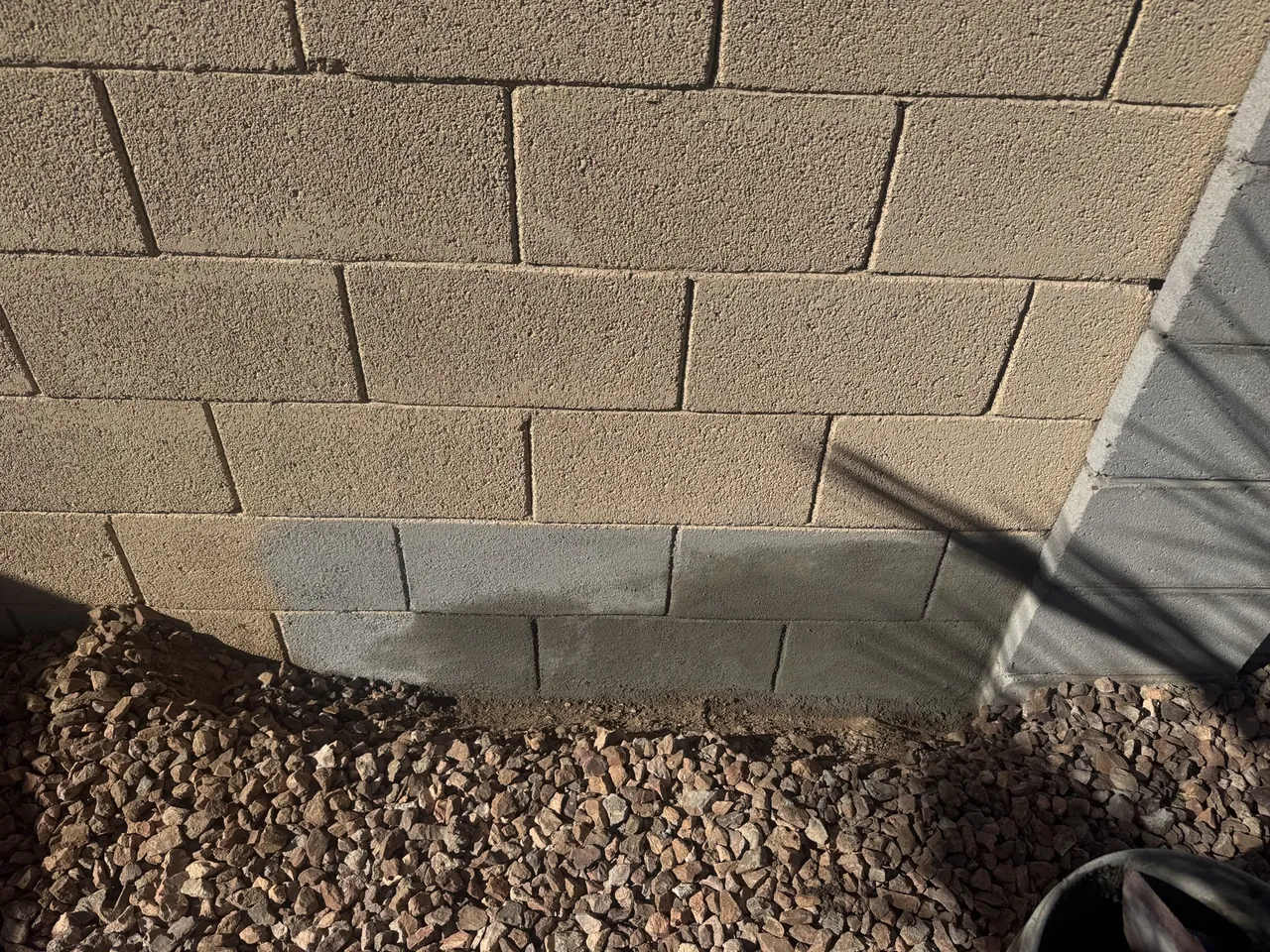 Repaired Wall Section — Avondale · Rancho Santa Fe