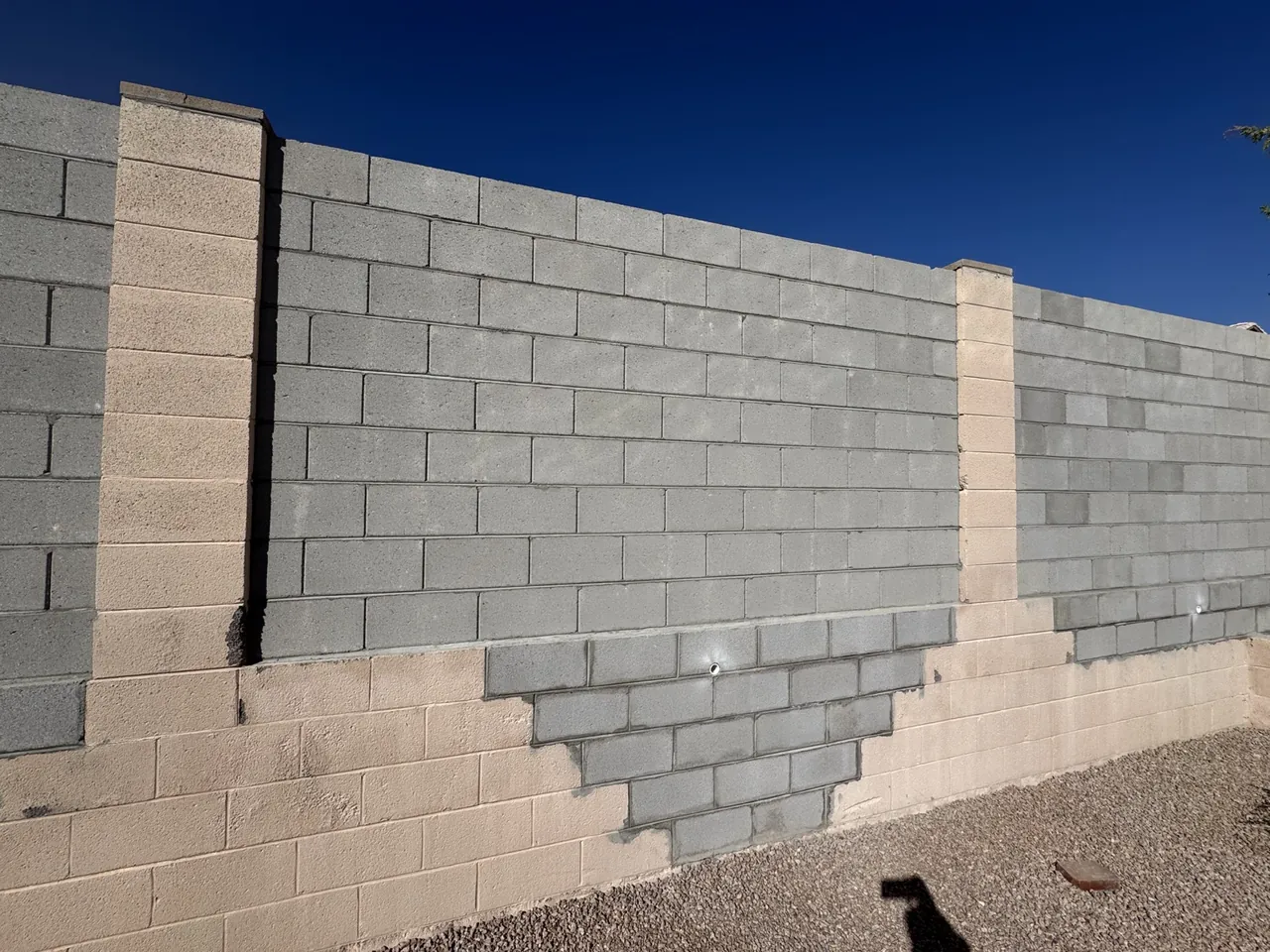 Block Fence Repair — Cave Creek, AZ