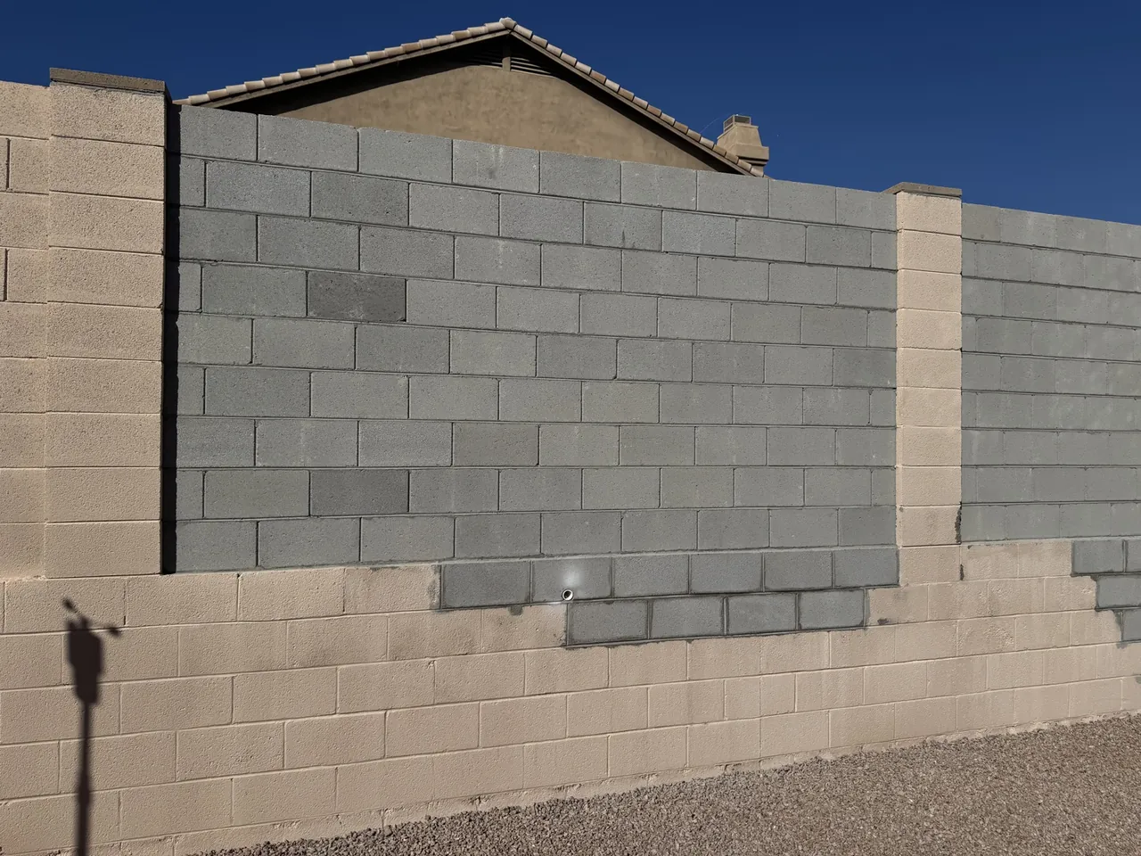 Block Fence Repair — Cave Creek, AZ