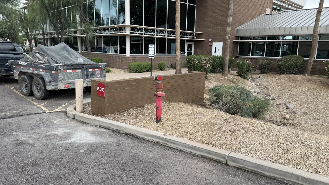 Block Fence Repair — Mesa · Superstition Springs
