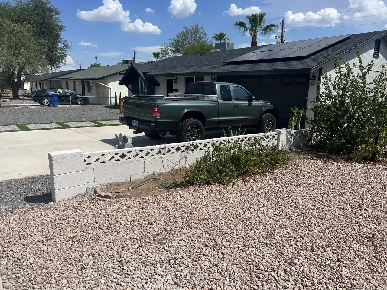 Block Fence Repair — North Tempe, AZ